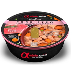 ALPHA REAL FOOD ESTOFADO DE CERDO 9 x 280 g